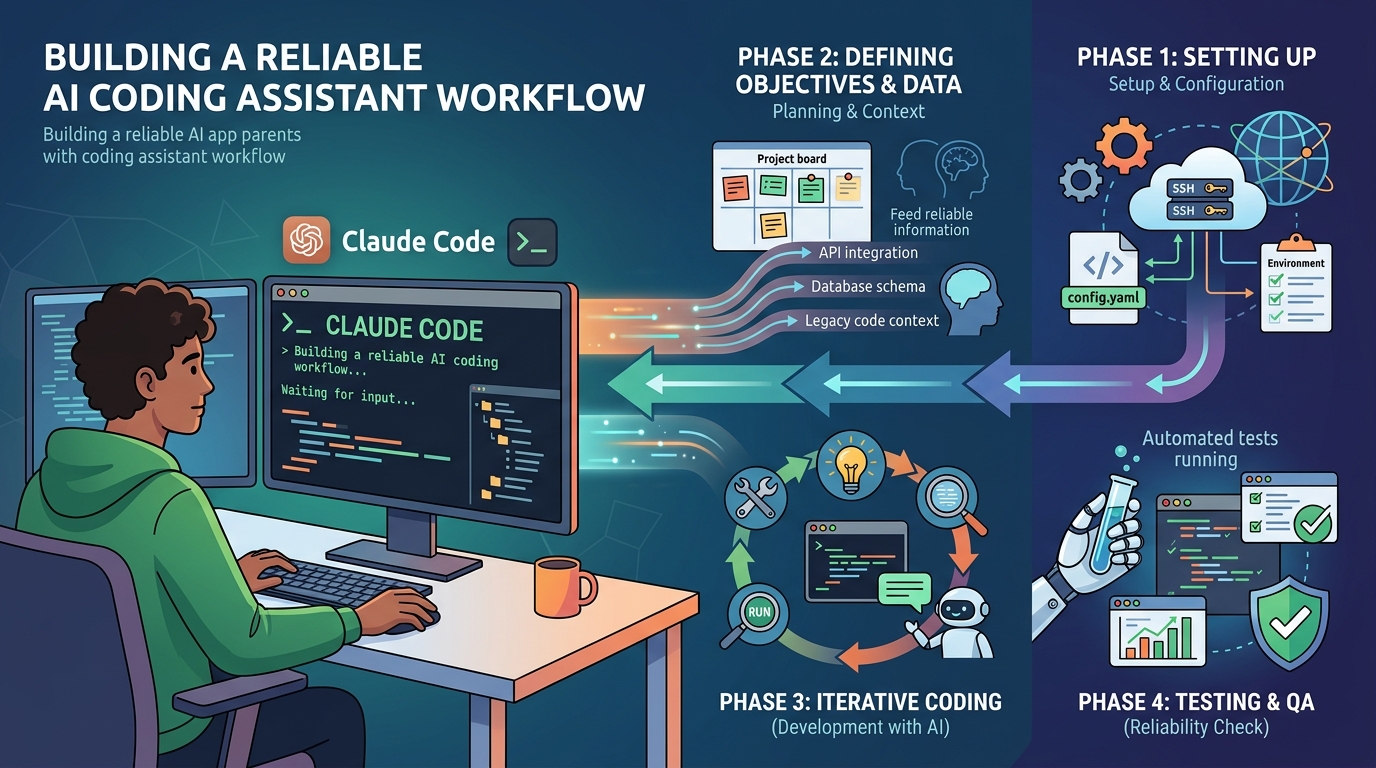 Building a reliable AI coding assistant workflow — setup and best practices