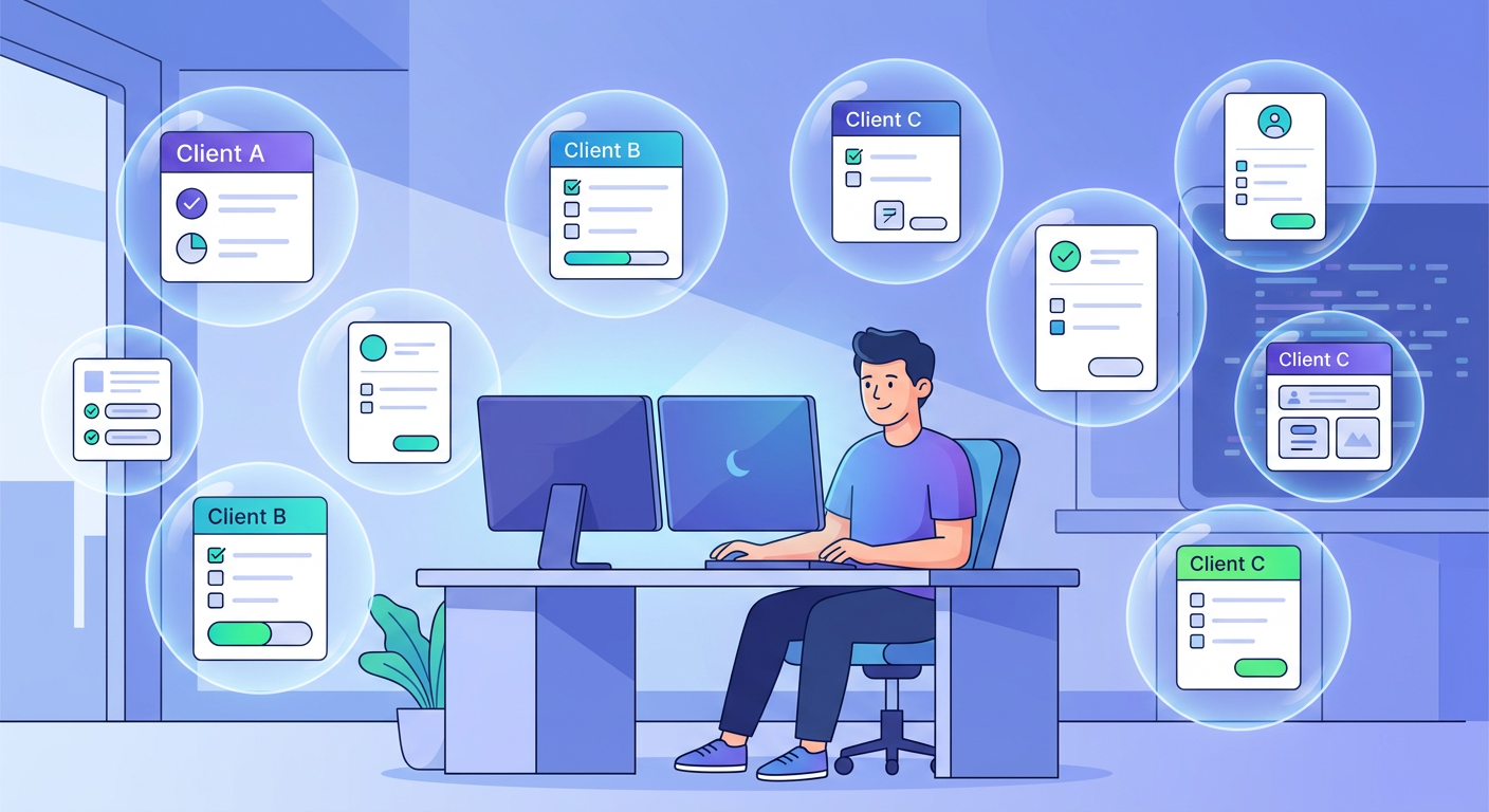 AI project management tools with isolated project workspaces